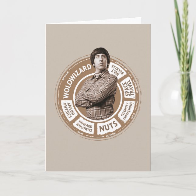 Howard Info Graphic Card (Front)