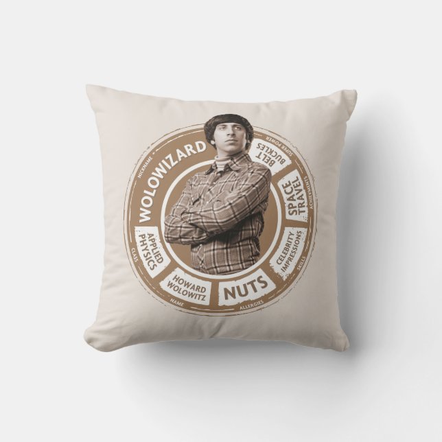 Howard Info Graphic Cushion (Front)