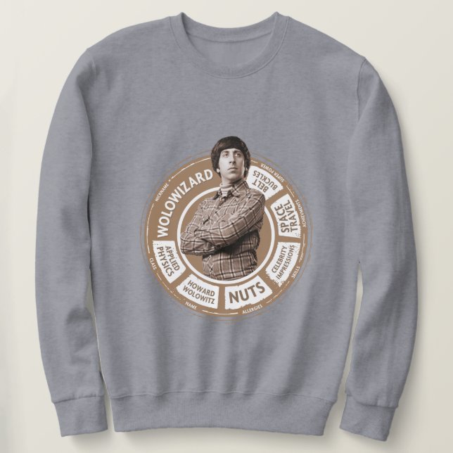Howard Info Graphic Sweatshirt (Design Front)