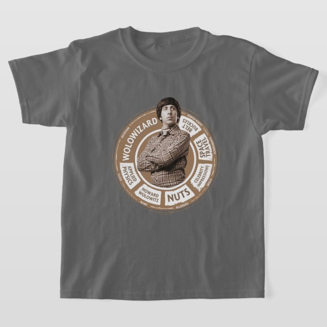 Howard Info Graphic T-Shirt (Laydown)