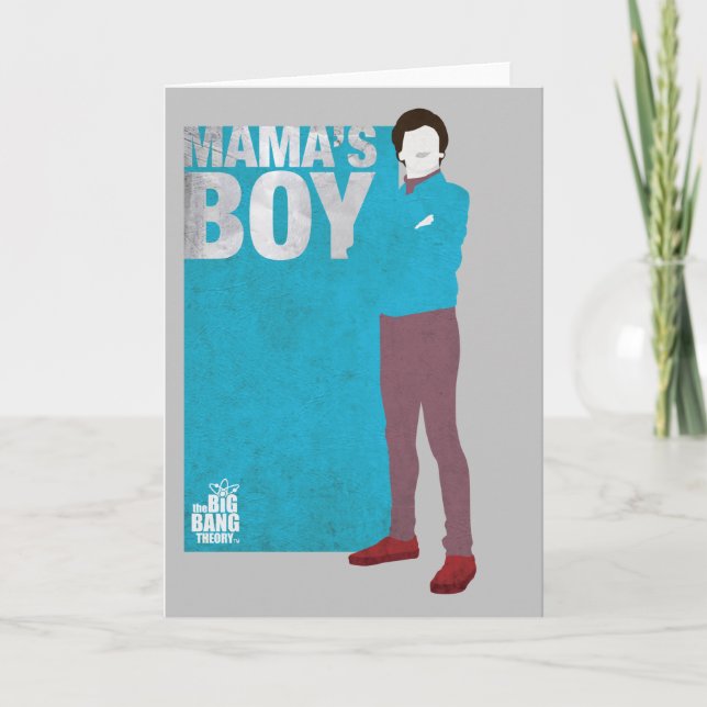 Howard | Mama's Boy Card (Front)