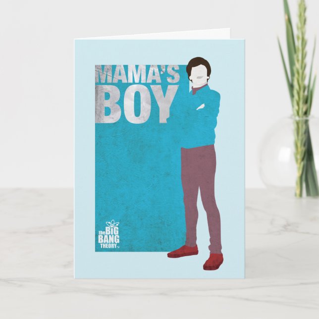 Howard | Mama's Boy Card (Front)