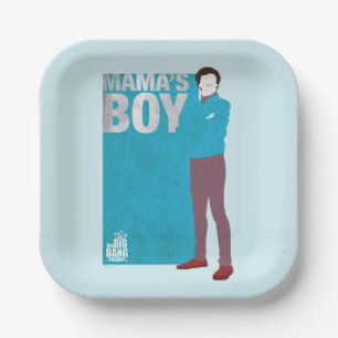 Howard Mama's Boy Paper Plate