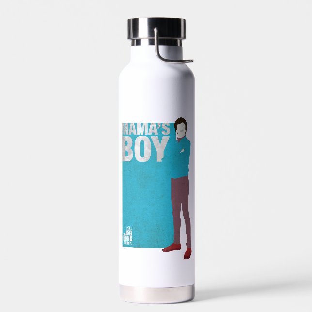 Howard | Mama's Boy Water Bottle (Left)