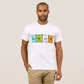 Howard periodic table name shirt (Front Full)