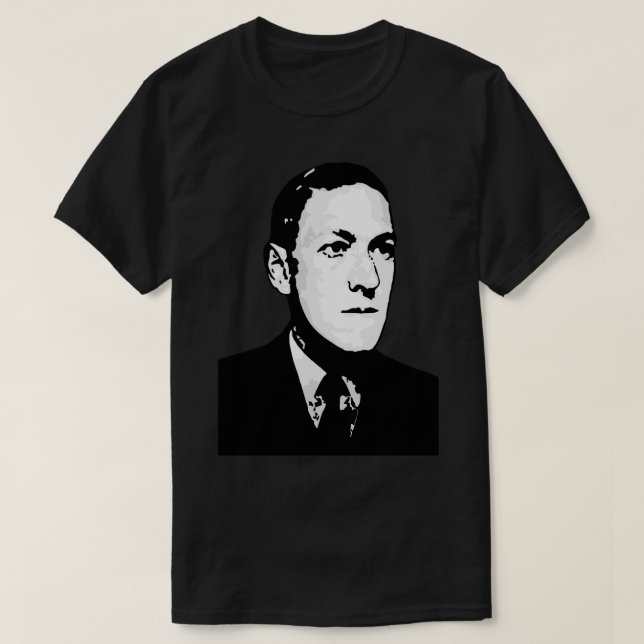 Howard Philips Lovecraft T-Shirt (Design Front)