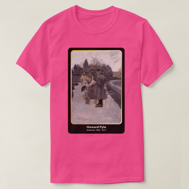 Howard Pyle American 1853 1911 classical art 2 T-Shirt (Design Front)