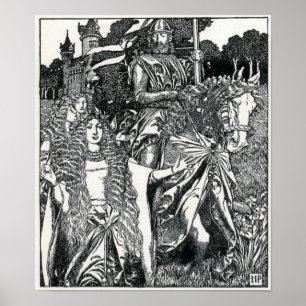 Howard Pyles "King Arthur" Poster