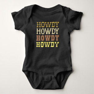 Howdy Baby Bodysuit