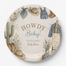 Howdy baby western desert baby shower
