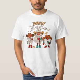Howdy Christmas, Howdy Gnomes, Christmas Gnome, Me T-Shirt