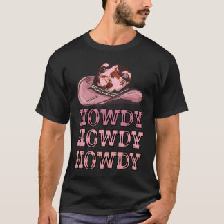 Howdy Cowgirl & Cowboy Western Rodeo T-Shirt