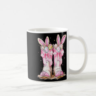 Howdy Easter Western Easter Bunny Cowboy Boots Hap Coffee Mug