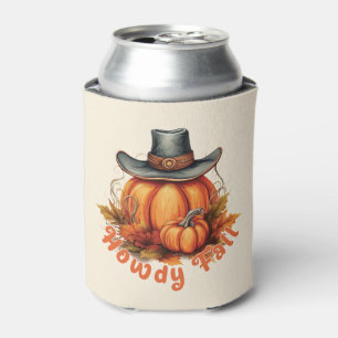 Howdy Fall – Rustic Autumn Vibes Can Cooler