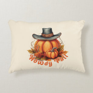 Howdy Fall – Rustic Autumn Vibes Decorative Cushion