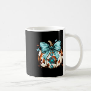 Howdy Fall Western Pumpkin Halloween Cowhide Pumpk Coffee Mug