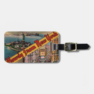 Howdy from New York Luggage Tag