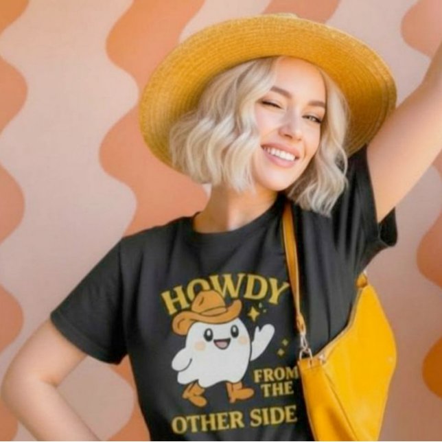 Howdy from the other side Ghost Halloween Shirt (Howdy from the other side Ghost Halloween Shirt.)