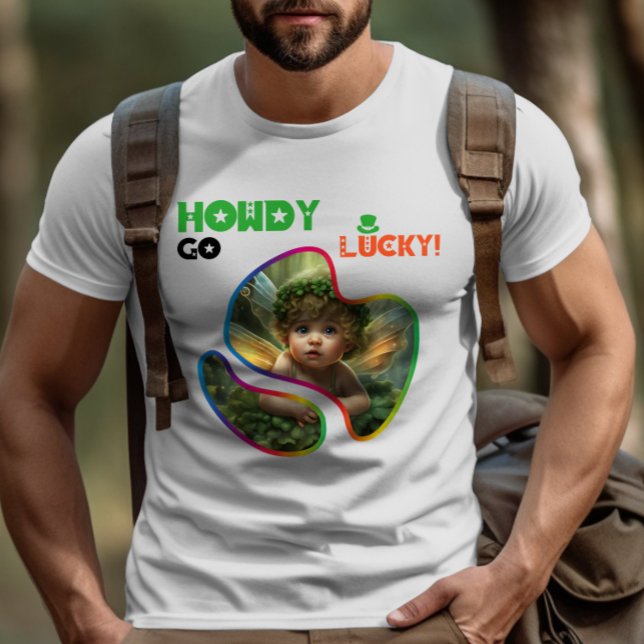 Howdy Go Lucky! - Shimmering Shamrock Ball T-Shirt (Creator Uploaded)