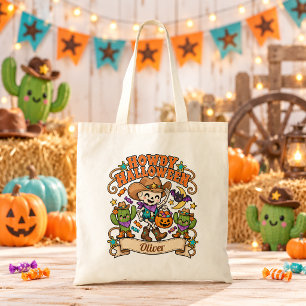 Howdy Halloween Cowboy Candy Bag