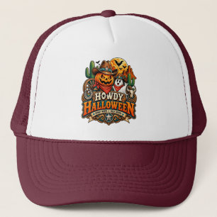 Howdy Halloween Trucker Hat