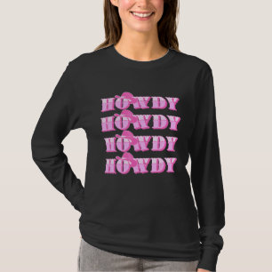 Howdy Howdy Rodeo Western Retro Vintage Country So T-Shirt