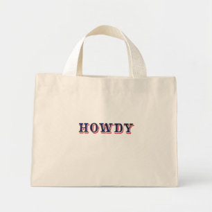 Howdy Mini Tote Bag