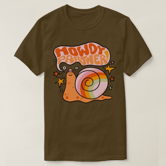 Howdy Partner  T-Shirt (Design Front)
