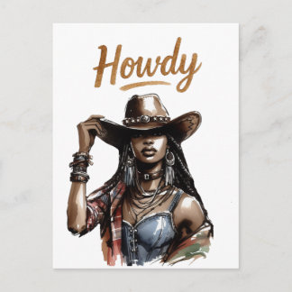 Howdy Postcard
