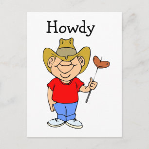 Howdy - Postcard