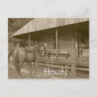 Howdy Postcard
