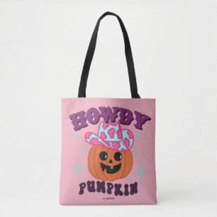 Howdy Pumpkin-Baby Pink Tote Bag