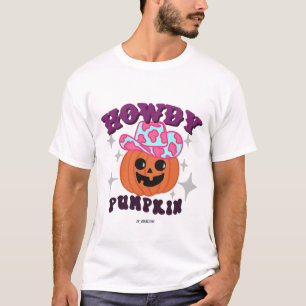 Howdy Pumpkin Basic Men's T-Shirt