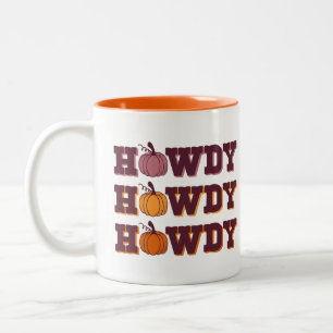 Howdy Pumpkin Fall Coffee Mug