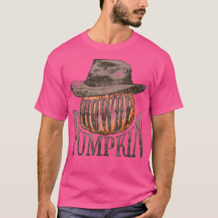 Howdy Pumpkin Western Fall Autumn Funny Halloween T-Shirt