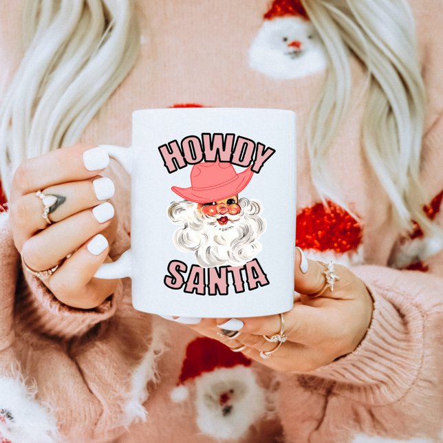Howdy Santa Holiday Christmas Coffee Mug (Creator Uploaded)