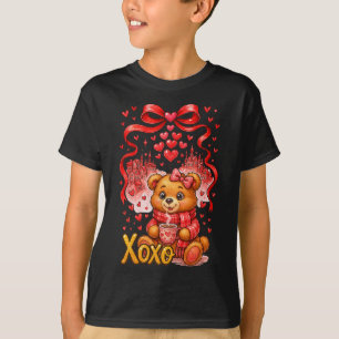 Howdy Valentine Western Cowgirl Hearts Candy Women T-Shirt