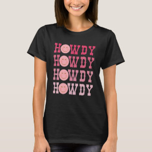 Howdy Vintage Rodeo Western Country Southern Cowgi T-Shirt