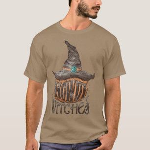 Howdy Witch Howdy Pumpkin Cowboy Hat Western Fall  T-Shirt