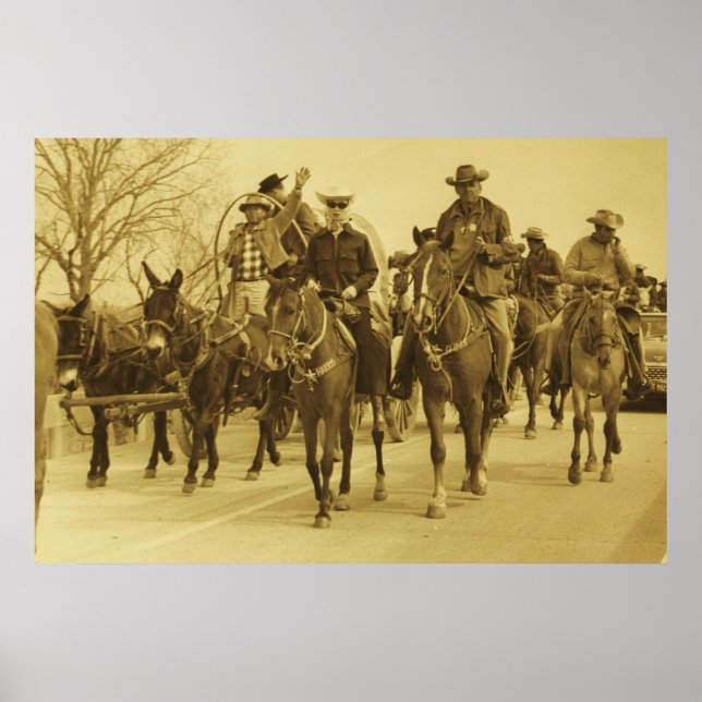 HOWDY YALL TRAILRIDE POSTER PRINT (Front)