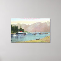 Howe Sound View of Union Steamer at Bowen Island