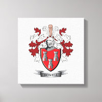 Howell Family Crest Coat of Arms