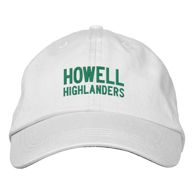 Howell High School Embroidered Baseball Hat (Front)
