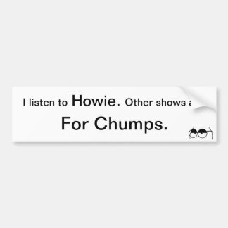Howie Carr Bumper Sticker