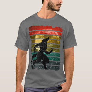Howl At The Moon Werewolf Full Moon StarFilled Nig T-Shirt