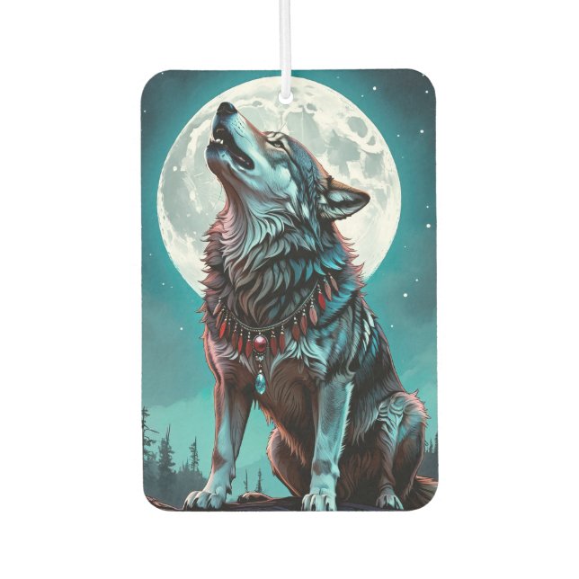 Howl Car Air Freshener (Front)