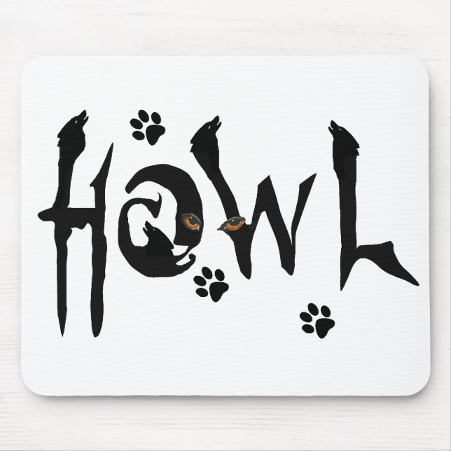 Howl Mousepad (Front)