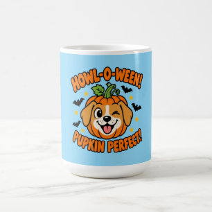 Howl O Ween Pupkin Perfect Cute Dog Halloween T-Sh Coffee Mug