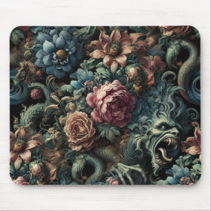 Howl of the Gilded Wild – Gothic Victorian Mouse Mat
