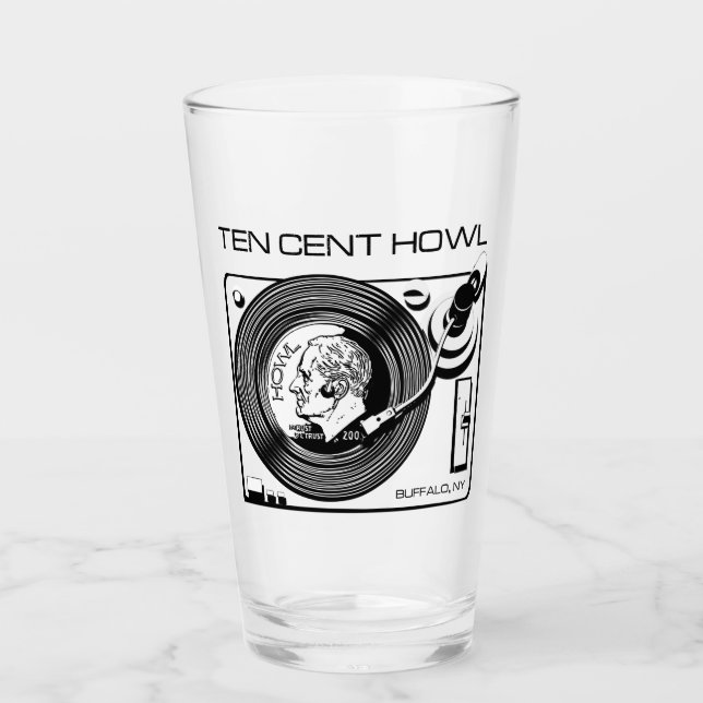 Howl Pint Glass (Front)